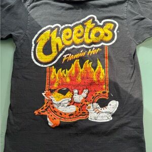 Flamin' Hot Graphic Tee - Black